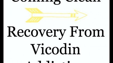 Coming Clean: Vicodin Addiction Recovery<hillijdate>May 13th</hillijdate> coming clean