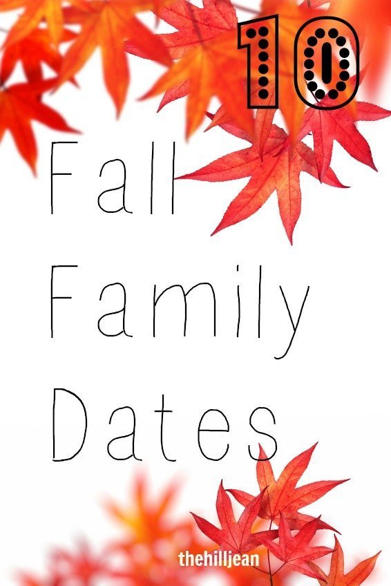 10 Fall Family Dates by Because My Life is Fascinating