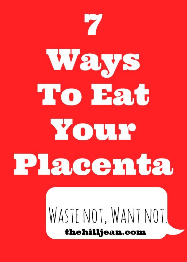 eating the placenta