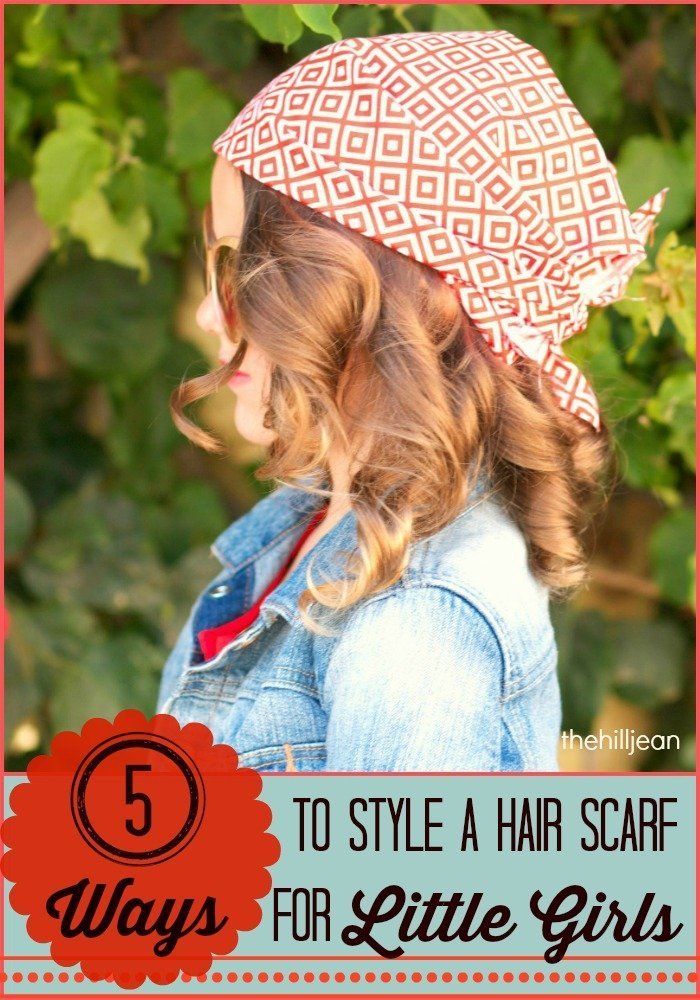 how to style a hair scarf