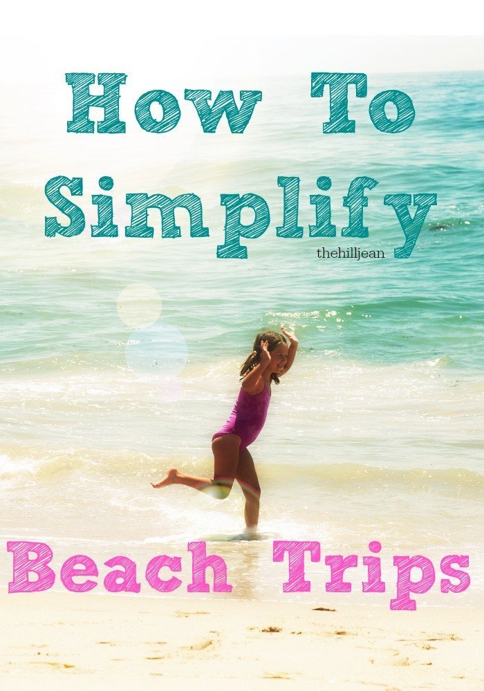 3 Things That Simplify The Beach