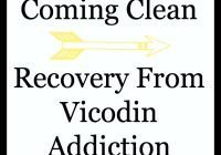 Vicodin Addiction Recovery