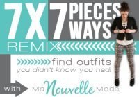Seven Wardrobe Pieces, Seven Ways