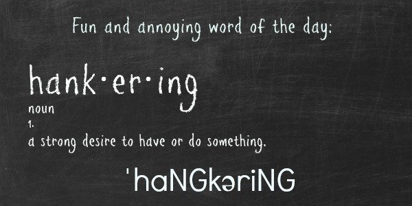 define hankering