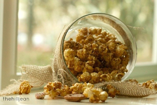 pecan praline popcorn recipe