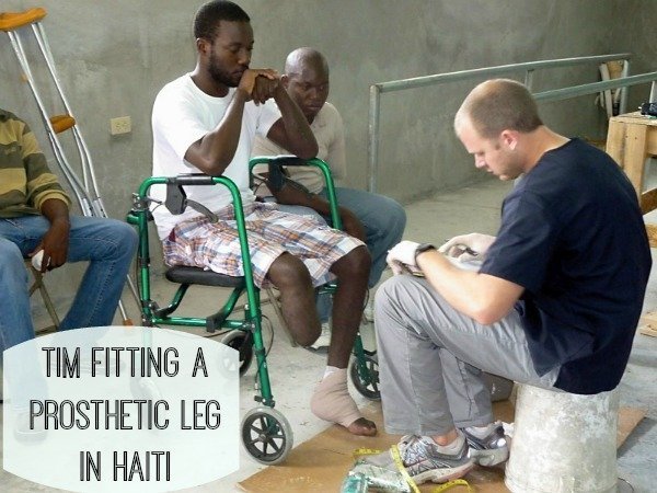 Tim fitting in haiti