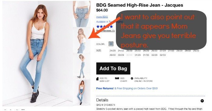 high rise jeans for long torso