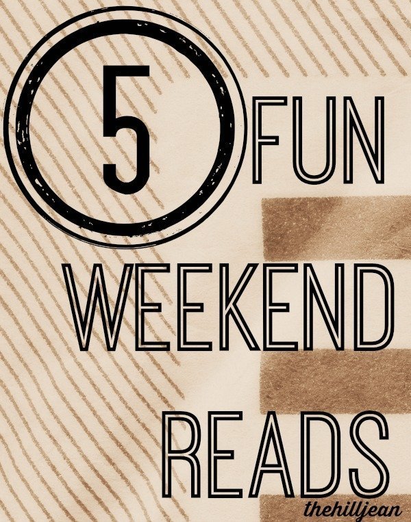 5 weekend reads